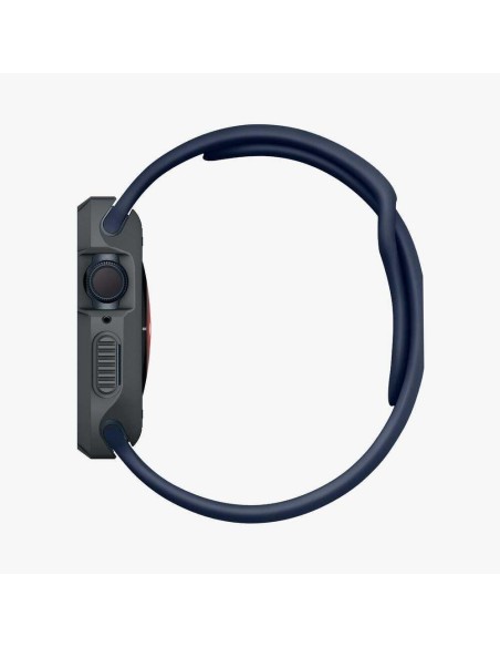 Etui Spigen Rugged Armor na Apple Watch 4 / 5 / 6 / 7 / 8 / 9 / SE (44 / 45 mm) - ciemnoszare Etui Spigen Rugged Armor na Apple Watch 4 / 5 / 6 / 7 / 8 / 9 / SE (44 / 45 mm) - ciemnoszare