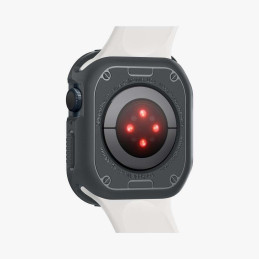 Etui Spigen Rugged Armor na Apple Watch 4 / 5 / 6 / 7 / 8 / 9 / SE (44 / 45 mm) - ciemnoszare