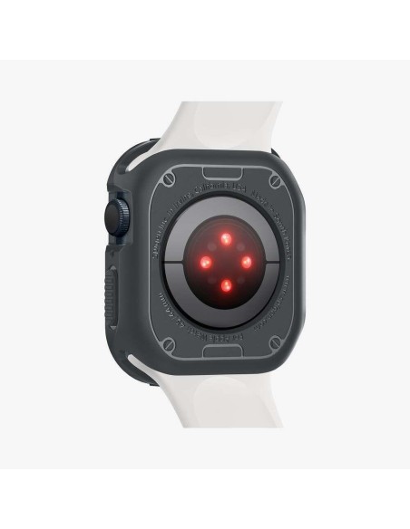 Etui Spigen Rugged Armor na Apple Watch 4 / 5 / 6 / 7 / 8 / 9 / SE (44 / 45 mm) - ciemnoszare Etui Spigen Rugged Armor na Apple Watch 4 / 5 / 6 / 7 / 8 / 9 / SE (44 / 45 mm) - ciemnoszare