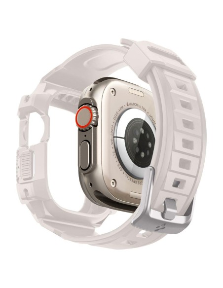 Etui Spigen Rugged Armor Pro na Apple Watch Ultra 1 / 2 (49 mm) - beżowe Etui Spigen Rugged Armor Pro na Apple Watch Ultra 1 / 2 (49 mm) - beżowe