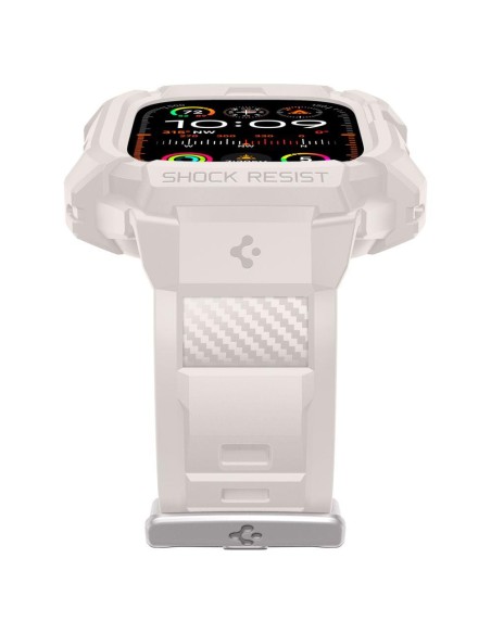 Etui Spigen Rugged Armor Pro na Apple Watch Ultra 1 / 2 (49 mm) - beżowe Etui Spigen Rugged Armor Pro na Apple Watch Ultra 1 / 2 (49 mm) - beżowe