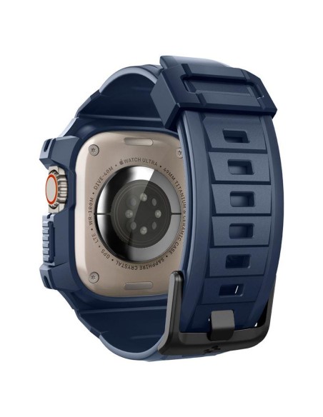 Etui Spigen Rugged Armor Pro na Apple Watch Ultra 1 / 2 (49 mm) - granatowe Etui Spigen Rugged Armor Pro na Apple Watch Ultra 1 / 2 (49 mm) - granatowe