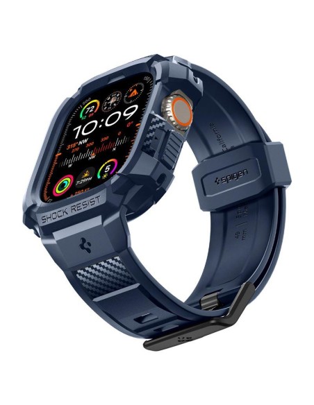 Etui Spigen Rugged Armor Pro na Apple Watch Ultra 1 / 2 (49 mm) - granatowe Etui Spigen Rugged Armor Pro na Apple Watch Ultra 1 / 2 (49 mm) - granatowe