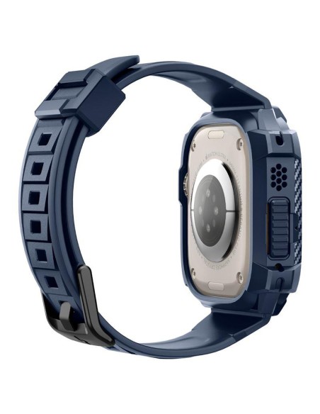 Etui Spigen Rugged Armor Pro na Apple Watch Ultra 1 / 2 (49 mm) - granatowe Etui Spigen Rugged Armor Pro na Apple Watch Ultra 1 / 2 (49 mm) - granatowe