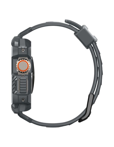 Etui Spigen Rugged Armor Pro na Apple Watch Ultra 1 / 2 (49 mm) - ciemnoszare Etui Spigen Rugged Armor Pro na Apple Watch Ultra 1 / 2 (49 mm) - ciemnoszare