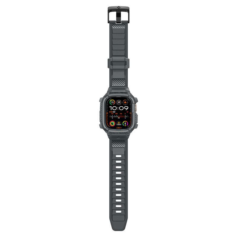 Etui Spigen Rugged Armor Pro na Apple Watch Ultra 1 / 2 (49 mm) - ciemnoszare