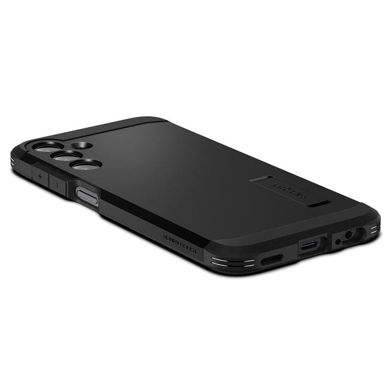 Etui Spigen Rugged Armor na Samsung Galaxy A15 4G / 5G - czarne Etui Spigen Rugged Armor na Samsung Galaxy A15 4G / 5G - czarne