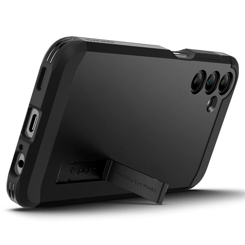 Etui Spigen Rugged Armor na Samsung Galaxy A15 4G / 5G - czarne
