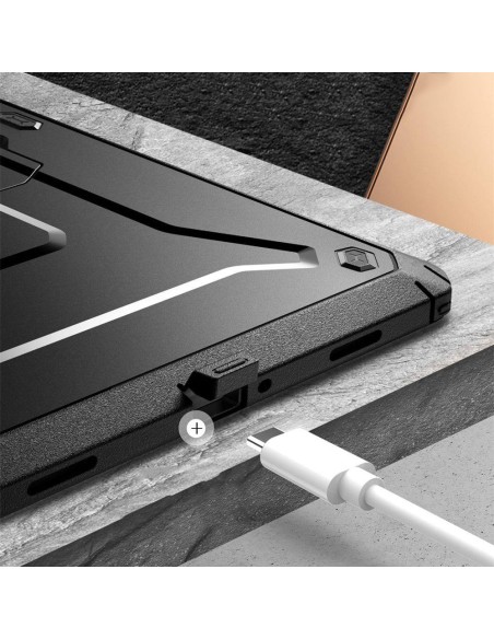 Etui Supcase Unicorn Beetle Pro na Samsung Galaxy Tab A9+ 11.0 X210 / X215 / X216 - czarne