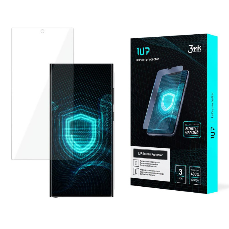 Folia dla graczy 3mk 1UP na Samsung Galaxy S24 Ultra Folia dla graczy 3mk 1UP na Samsung Galaxy S24 Ultra