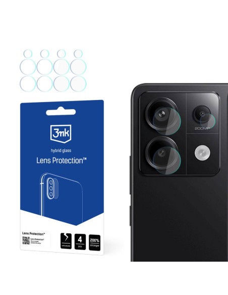 Szkło na aparat 3mk Lens Protection™ hybrydowe na Redmi Note 13 Pro Szkło na aparat 3mk Lens Protection™ hybrydowe na Redmi Note 13 Pro
