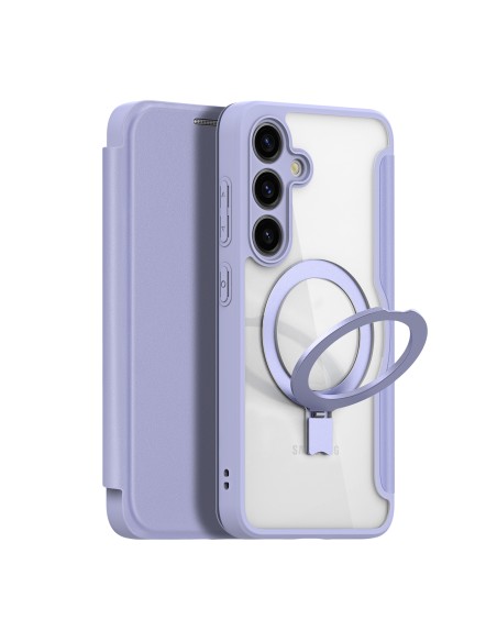Etui Dux Ducis Skin X Pro z magnetycznym ringiem / podstawką do Samsung S24+ - fioletowe Etui Dux Ducis Skin X Pro z magnetycznym ringiem / podstawką do Samsung S24+ - fioletowe