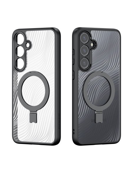 Etui Dux Ducis Aimo Mag pancerny MagSafe do Samsung Galaxy S24+ - czarne Etui Dux Ducis Aimo Mag pancerny MagSafe do Samsung Galaxy S24+ - czarne