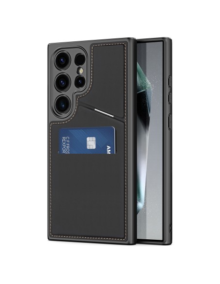 Etui Dux Ducis Rafi ll Mag do Samsung Galaxy S24 Ultra - czarne Etui Dux Ducis Rafi ll Mag do Samsung Galaxy S24 Ultra - czarne
