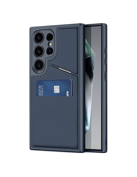 Etui Dux Ducis Rafi ll Mag do Samsung Galaxy S24 Ultra - niebieskie