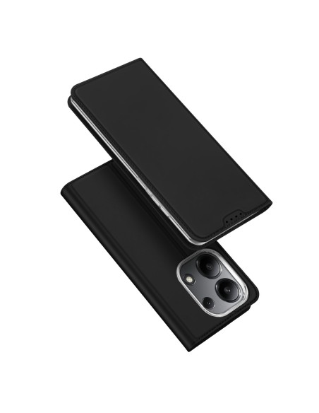 Etui Dux Ducis Skin Pro z klapką i miejscem na kartę na Xiaomi Redmi Note 13 4G - czarne Etui Dux Ducis Skin Pro z klapką i miejscem na kartę na Xiaomi Redmi Note 13 4G - czarne