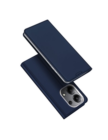 Etui z klapką Dux Ducis Skin Pro do Xiaomi Redmi Note 13 4G - niebieskie Etui z klapką Dux Ducis Skin Pro do Xiaomi Redmi Note 13 4G - niebieskie