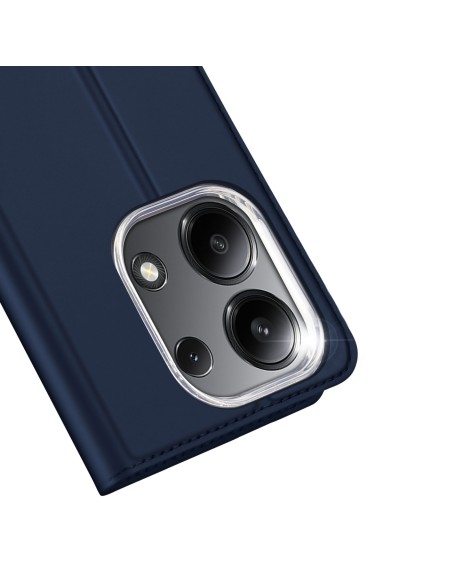 Etui z klapką Dux Ducis Skin Pro do Xiaomi Redmi Note 13 4G - niebieskie Etui z klapką Dux Ducis Skin Pro do Xiaomi Redmi Note 13 4G - niebieskie