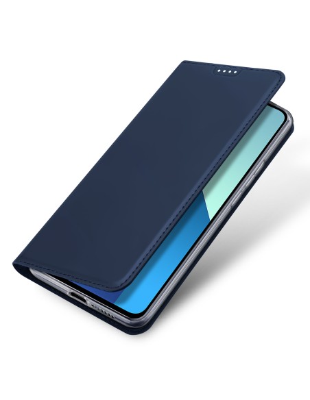 Etui z klapką Dux Ducis Skin Pro do Xiaomi Redmi Note 13 4G - niebieskie Etui z klapką Dux Ducis Skin Pro do Xiaomi Redmi Note 13 4G - niebieskie