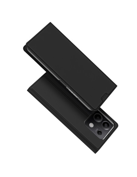 Etui Dux Ducis Skin Pro z klapką i miejscem na kartę na Xiaomi Redmi Note 13 5G - czarne Etui Dux Ducis Skin Pro z klapką i miejscem na kartę na Xiaomi Redmi Note 13 5G - czarne