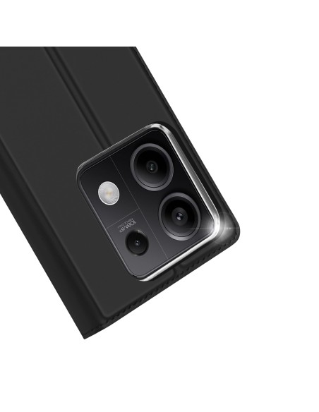 Etui Dux Ducis Skin Pro z klapką i miejscem na kartę na Xiaomi Redmi Note 13 5G - czarne Etui Dux Ducis Skin Pro z klapką i miejscem na kartę na Xiaomi Redmi Note 13 5G - czarne