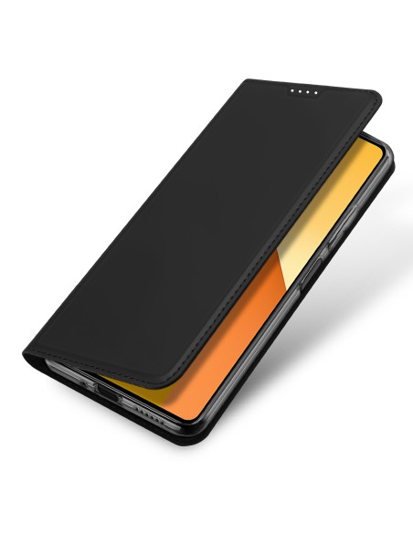Etui Dux Ducis Skin Pro z klapką i miejscem na kartę na Xiaomi Redmi Note 13 5G - czarne Etui Dux Ducis Skin Pro z klapką i miejscem na kartę na Xiaomi Redmi Note 13 5G - czarne