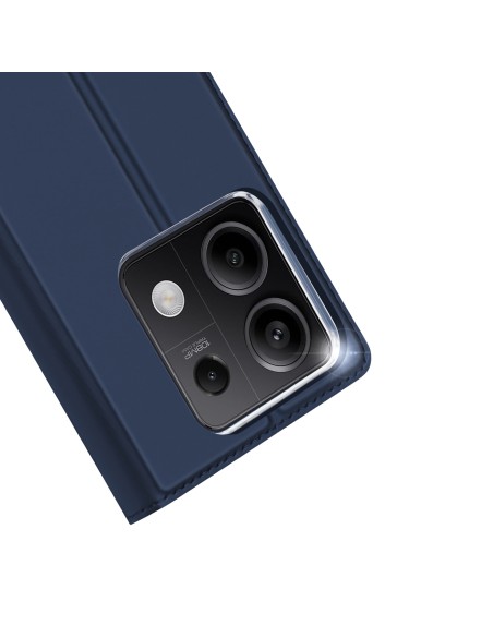 Etui Dux Ducis Skin Pro z klapką i miejscem na kartę na Xiaomi Redmi Note 13 5G - niebieskie Etui Dux Ducis Skin Pro z klapką i miejscem na kartę na Xiaomi Redmi Note 13 5G - niebieskie