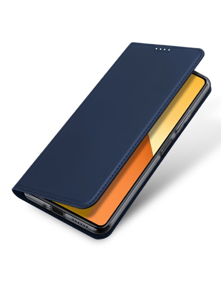 Etui Dux Ducis Skin Pro z klapką i miejscem na kartę na Xiaomi Redmi Note 13 5G - niebieskie Etui Dux Ducis Skin Pro z klapką i miejscem na kartę na Xiaomi Redmi Note 13 5G - niebieskie