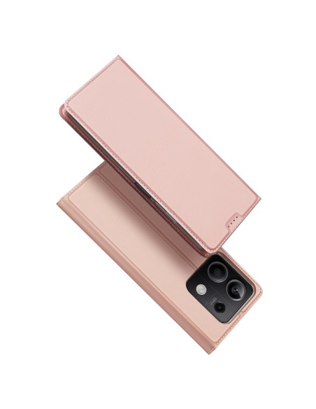 Etui Dux Ducis Skin Pro z klapką i miejscem na kartę na Xiaomi Redmi Note 13 5G - różowe Etui Dux Ducis Skin Pro z klapką i miejscem na kartę na Xiaomi Redmi Note 13 5G - różowe
