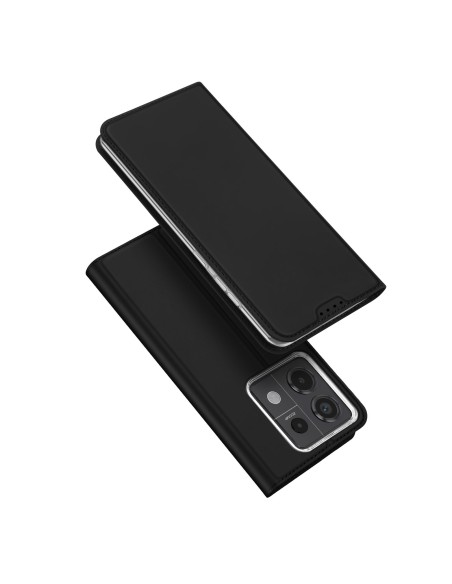 Etui Dux Ducis Skin Pro z klapką i miejscem na kartę na Xiaomi Redmi Note 13 Pro 5G - czarne Etui Dux Ducis Skin Pro z klapką i miejscem na kartę na Xiaomi Redmi Note 13 Pro 5G - czarne