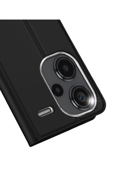 Etui Dux Ducis Skin Pro z klapką i miejscem na kartę na Xiaomi Redmi Note 13 Pro+ 5G - czarne Etui Dux Ducis Skin Pro z klapką i miejscem na kartę na Xiaomi Redmi Note 13 Pro+ 5G - czarne