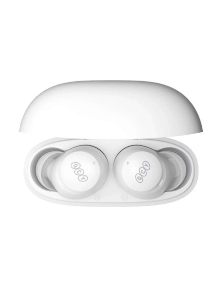 Słuchawki bezprzewodowe QCY HT07 ArcBuds TWS dokanałowe Bluetooth 5.2 - białe Słuchawki bezprzewodowe QCY HT07 ArcBuds TWS dokanałowe Bluetooth 5.2 - białe