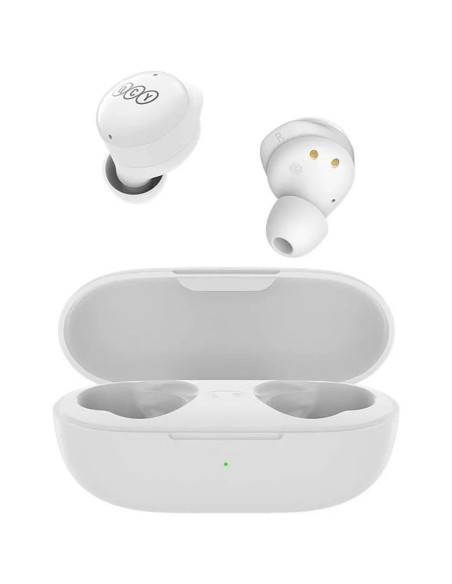 Słuchawki bezprzewodowe QCY T17 TWS dokanałowe Bluetooth 5.1 - białe Słuchawki bezprzewodowe QCY T17 TWS dokanałowe Bluetooth 5.1 - białe