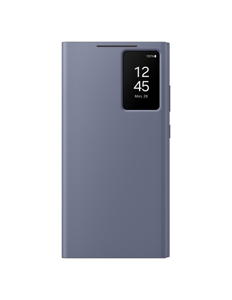 Etui Samsung Smart View Wallet EF-ZS928CVEGWW z klapką do Samsung Galaxy S24 Ultra - fioletowy Etui Samsung Smart View Wallet EF-ZS928CVEGWW z klapką do Samsung Galaxy S24 Ultra - fioletowy