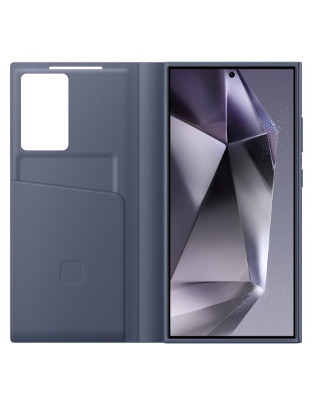 Etui Samsung Smart View Wallet EF-ZS928CVEGWW z klapką do Samsung Galaxy S24 Ultra - fioletowy Etui Samsung Smart View Wallet EF-ZS928CVEGWW z klapką do Samsung Galaxy S24 Ultra - fioletowy