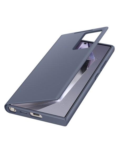Etui Samsung Smart View Wallet EF-ZS928CVEGWW z klapką do Samsung Galaxy S24 Ultra - fioletowy Etui Samsung Smart View Wallet EF-ZS928CVEGWW z klapką do Samsung Galaxy S24 Ultra - fioletowy