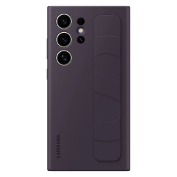 Etui Samsung Standing Grip Case EF-GS928CEEGWW z uchwytem / podstawką do Samsung Galaxy S24 Ultra - ciemnofioletowe