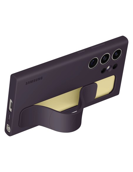 Etui Samsung Standing Grip Case EF-GS928CEEGWW z uchwytem / podstawką do Samsung Galaxy S24 Ultra - ciemnofioletowe Etui Samsung Standing Grip Case EF-GS928CEEGWW z uchwytem / podstawką do Samsung Galaxy S24 Ultra - ciemnofioletowe