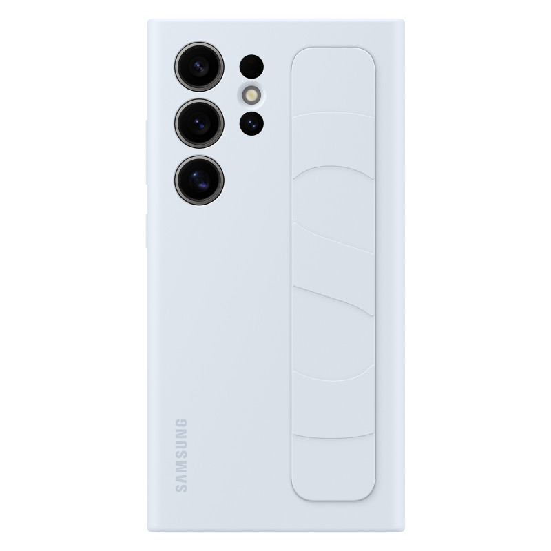 Etui Samsung Standing Grip Case EF-GS928CLEGWW z uchwytem / podstawką do Samsung Galaxy S24 Ultra - jasnoniebieskie