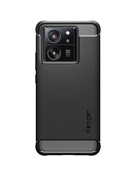 Etui Spigen Rugged Armor na Xiaomi 13T / 13T Pro - czarny mat Etui Spigen Rugged Armor na Xiaomi 13T / 13T Pro - czarny mat
