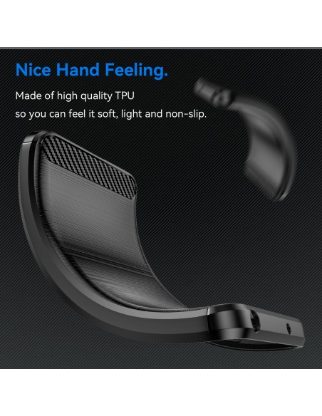 Etui Carbon Case do Xiaomi Redmi Note 13 Pro - czarne Etui Carbon Case do Xiaomi Redmi Note 13 Pro - czarne