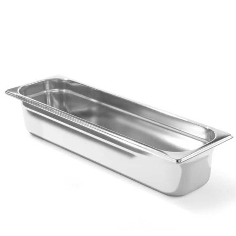 GN 2/4 nerūdijančio plieno konteineris Profi Line aukštis 100 mm - Hendi 801666 GN 2/4 nerūdijančio plieno konteineris Profi Line aukštis 100 mm - Hendi 801666