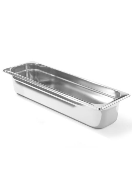 GN 2/4 nerūdijančio plieno konteineris Profi Line aukštis 100 mm - Hendi 801666 GN 2/4 nerūdijančio plieno konteineris Profi Line aukštis 100 mm - Hendi 801666
