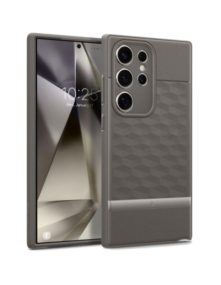 Etui Caseology Parallax na Samsung Galaxy S24 Ultra - szare