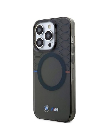 Etui BMW Pattern MagSafe na iPhone 13 Pro / 13 - szare