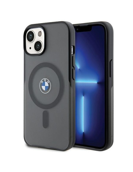 Etui BMW IML Signature MagSafe na iPhone 15 Plus / 14 Plus - czarne Etui BMW IML Signature MagSafe na iPhone 15 Plus / 14 Plus - czarne