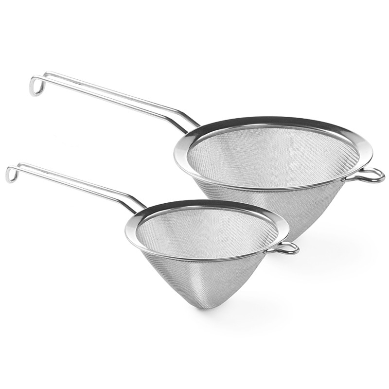 Kiniškas kūginis sietas su smulkiu tinkleliu, pagamintas iš plieno, sk. 160 mm – Hendi 647516