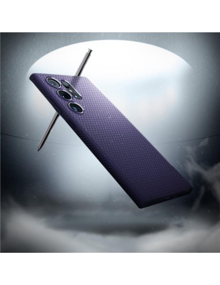 Etui Spigen Liquid Air na Samsung Galaxy S24 Ultra - fioletowe