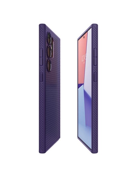 Etui Spigen Liquid Air na Samsung Galaxy S24 Ultra - fioletowe