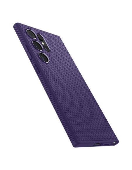 Etui Spigen Liquid Air na Samsung Galaxy S24 Ultra - fioletowe